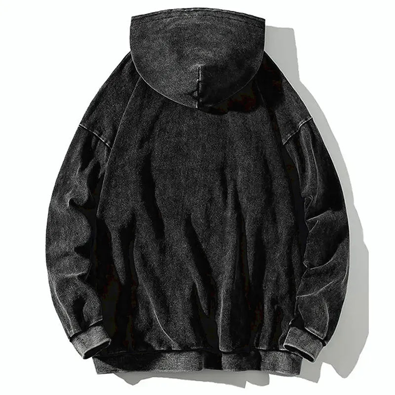 Kyoto-Lion Please Give Raccoon A Discount Washed Hoodie