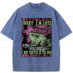 unisex washed t shirt for daily wear