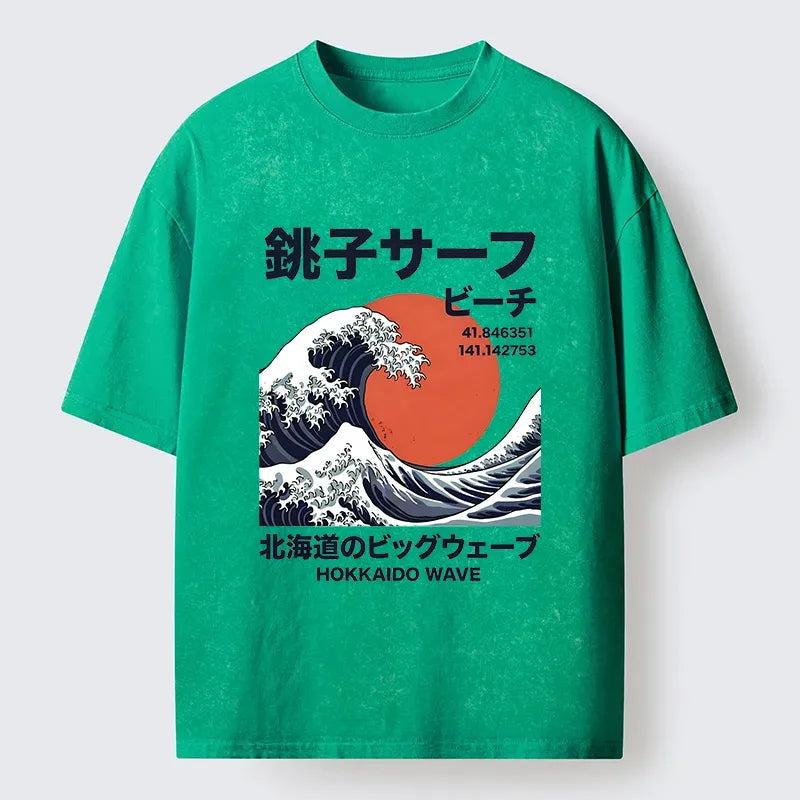 Vintage Ukiyo-e T-Shirt for Streetwear