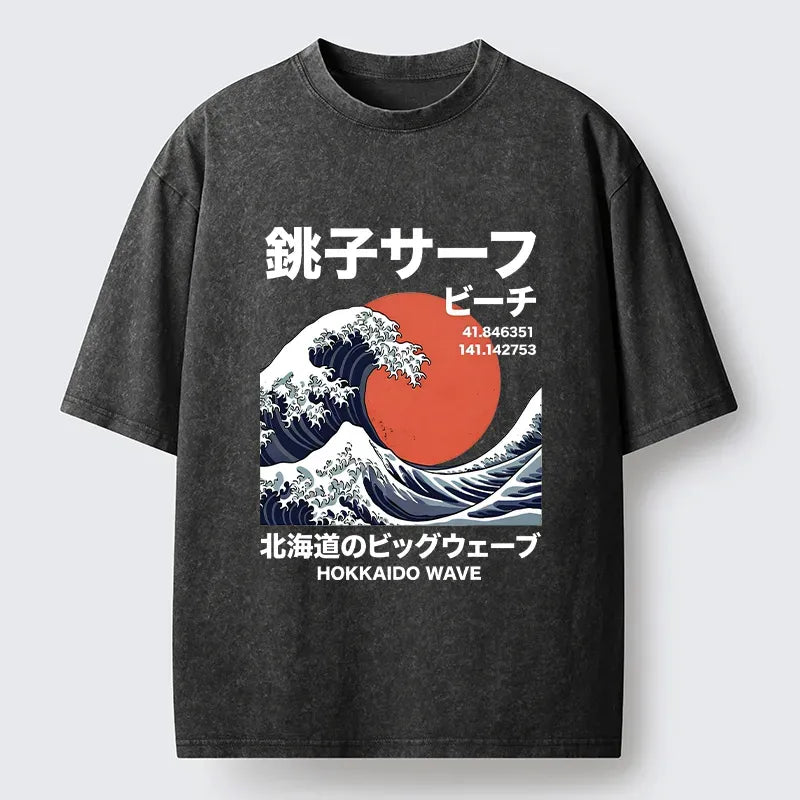 Vintage Ukiyo-e T-Shirt for Streetwear