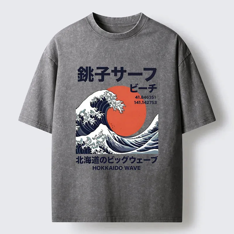 Vintage Ukiyo-e T-Shirt for Streetwear