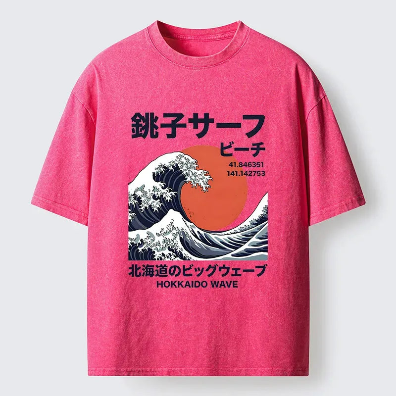 Japanese Wave T-Shirt for Daily Wear