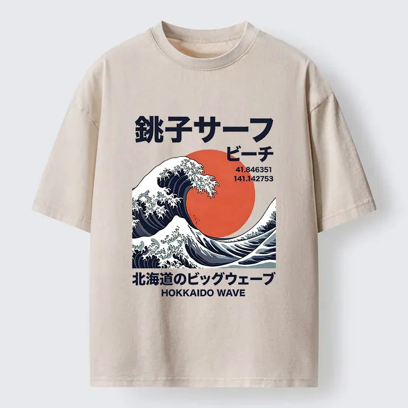 Vintage Ukiyo-e T-Shirt for Streetwear