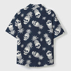Vintage Japanese Skull Button-up Shirt