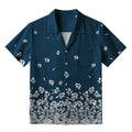 Kyoto-Lion Falling Petals Aloha Hawaiian Shirt