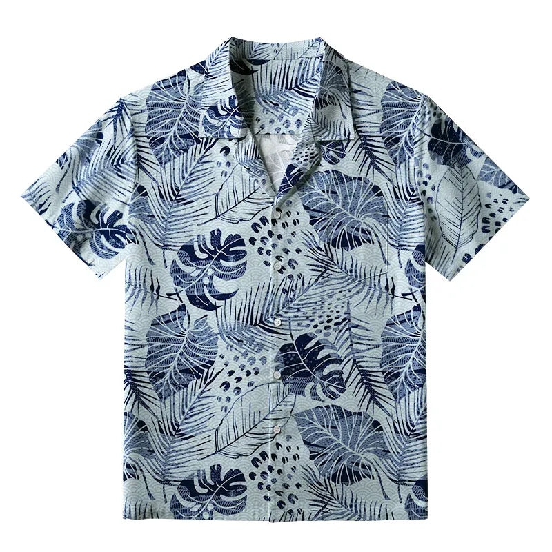 Unisex Cotton Aloha Shirt for Summer