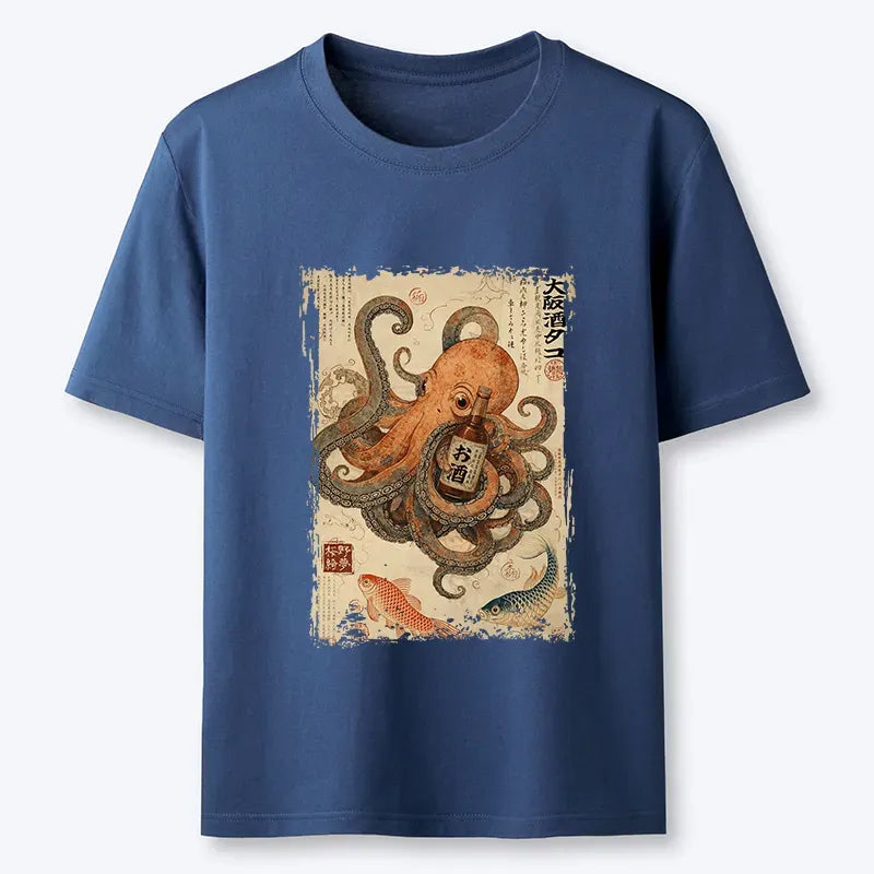 Vintage Japanese T-Shirt for Summer Vacation