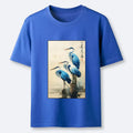 Kyoto-Lion Great Blue Heron Japan Classic T-Shirt