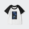Kyoto-Lion The Sea Of Flowers In The Darkness Kids Raglan T-shirt