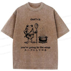 Funny Japanese lion t-shirt for gift