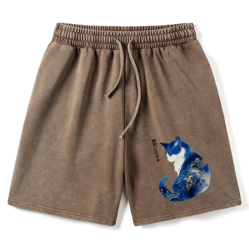 Kyoto Lion Vintage Shorts on Sale