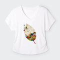 Kyoto-Lion One Leaf Holds A Tiny Colorful World Modal Dolman Sleeve T-Shirt