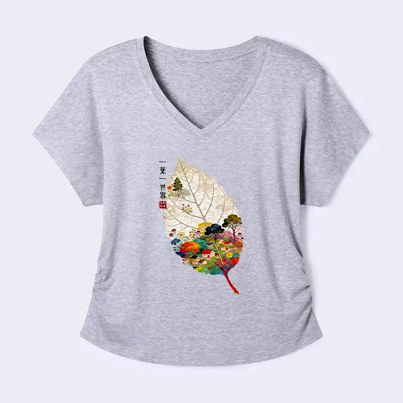 kyoto lion japanese t-shirt for women