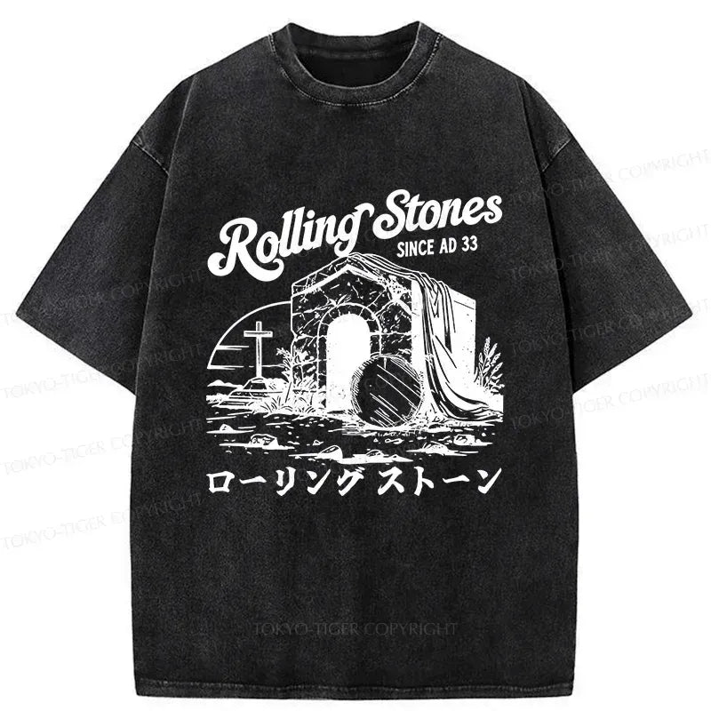 washed ukiyo-e tee trendy gift