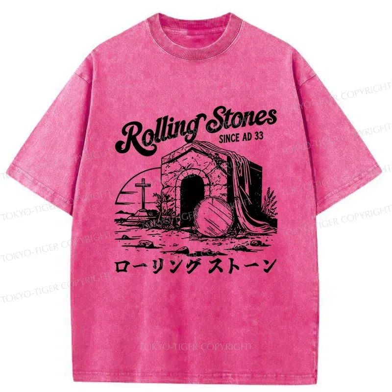 washed ukiyo-e tee trendy gift