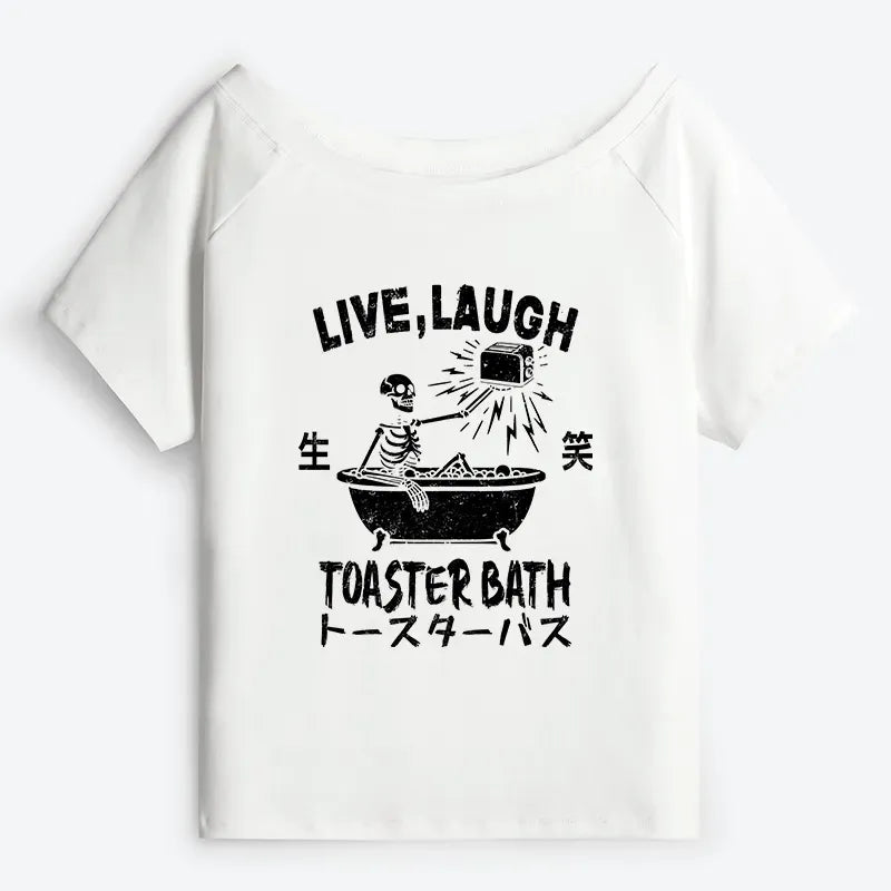 Funny Skeleton T-Shirt for Women on Sale