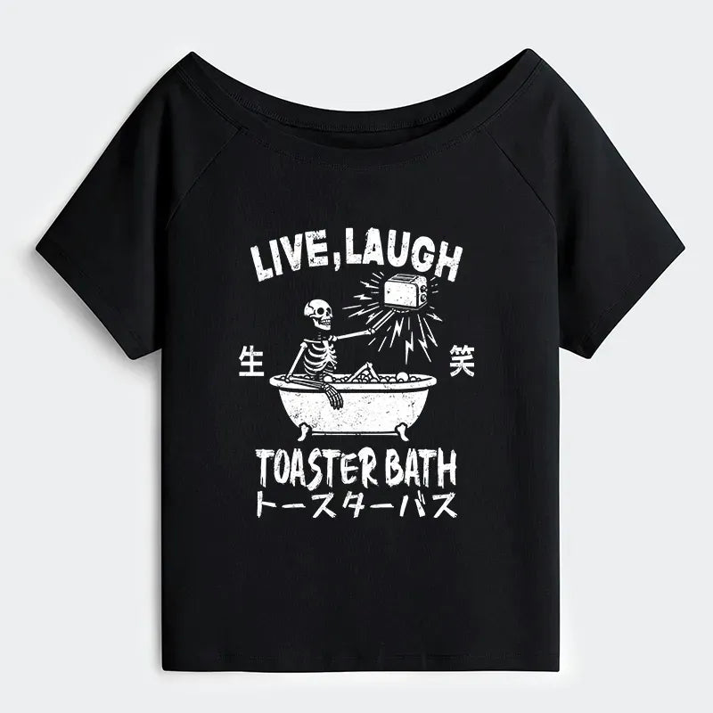 Japanese Style Skeleton T-Shirt Free Shipping