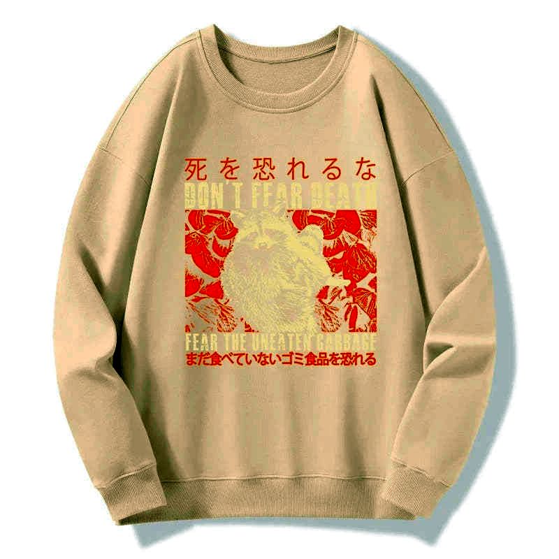 Vintage Japanese Raccoon Sweatshirt Unisex Style