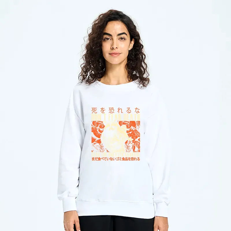 Vintage Japanese Raccoon Sweatshirt Unisex Style