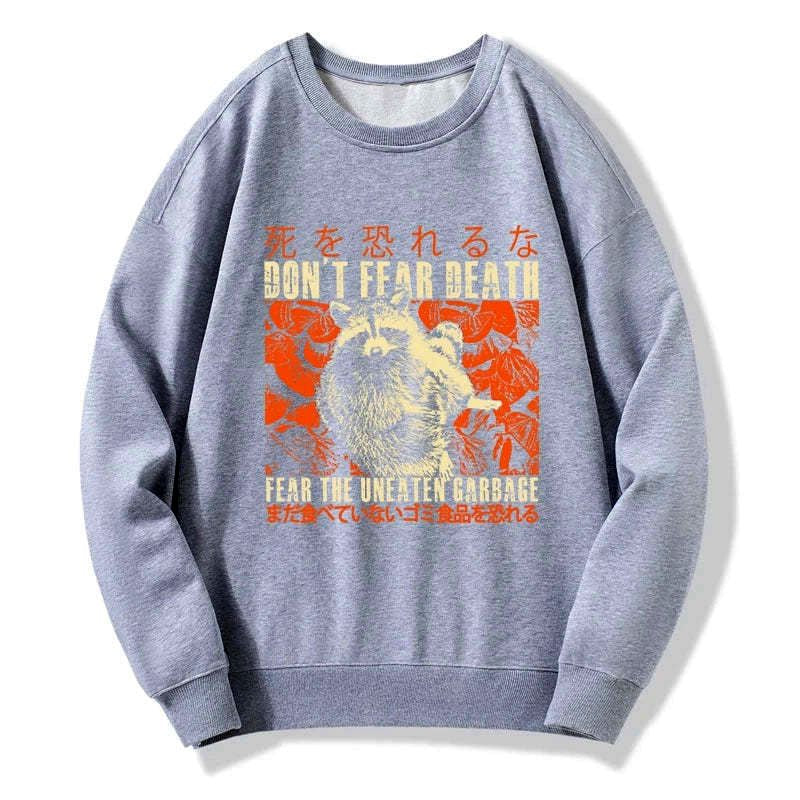 Vintage Japanese Raccoon Sweatshirt Unisex Style
