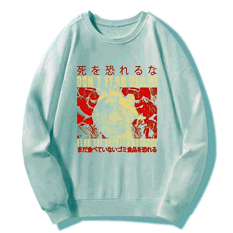 Vintage Japanese Raccoon Sweatshirt Unisex Style