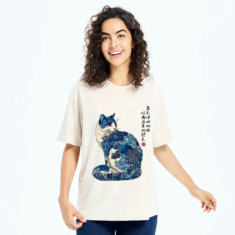 Kyoto Lion Vintage T-Shirt on Sale