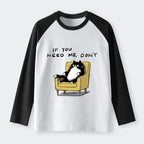 Vintage Cat Long Sleeve for Daily Wear