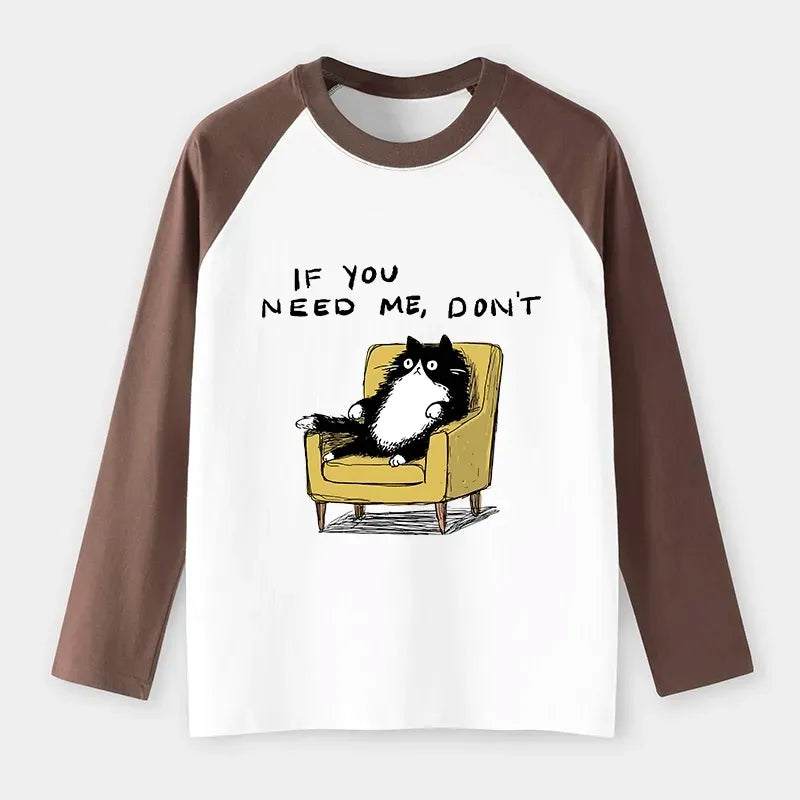 Unisex Cat T-shirt for Gift Idea