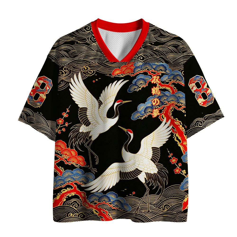 Kyoto-Lion The Dream Of The Cranes Mesh Jersey