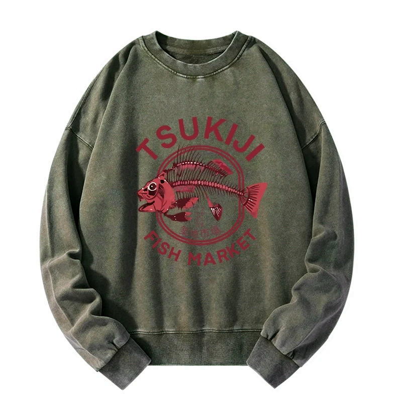 japanese fish market sweatshirt best seller