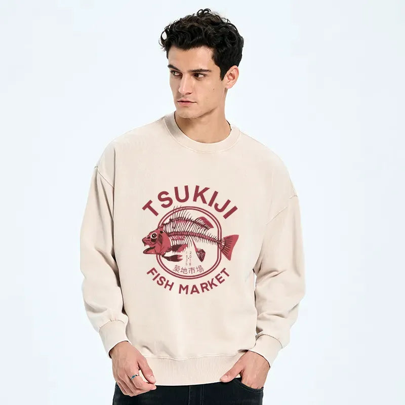 vintage japan sweatshirt for daily wear