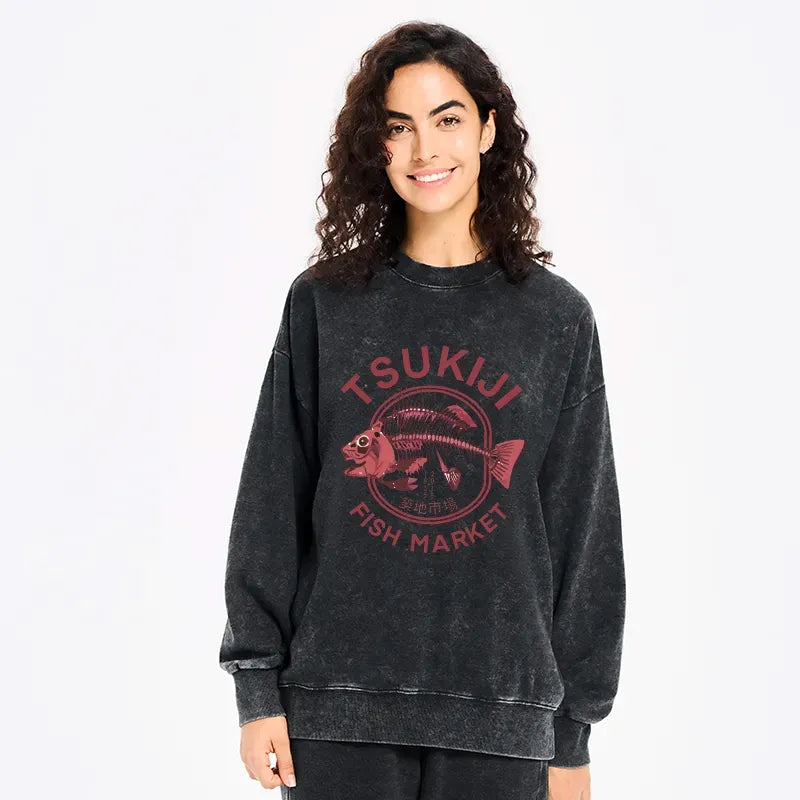 kyoto lion washed sweatshirt free shipping