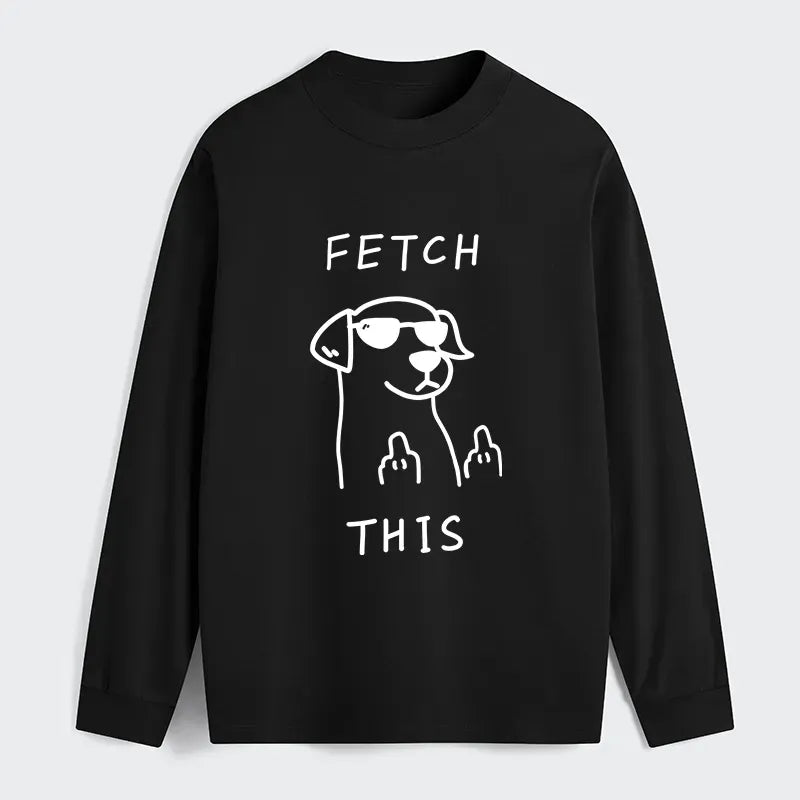 Kyoto-Lion Rebellious Dog Classic Long Sleeve T-Shirt