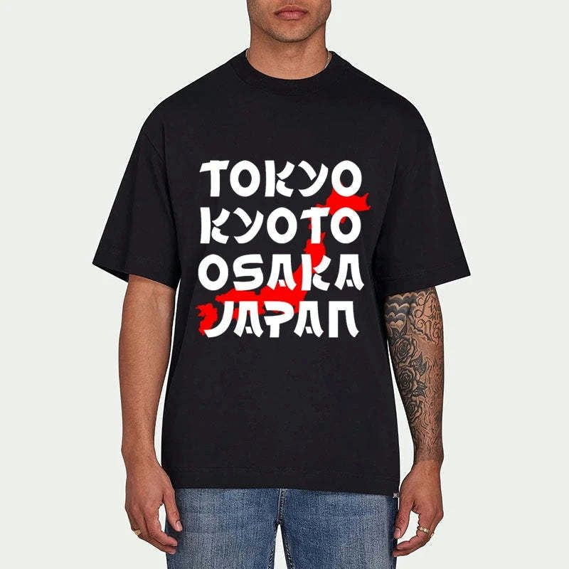 Japan Travel Souvenir Tee Gift for Him