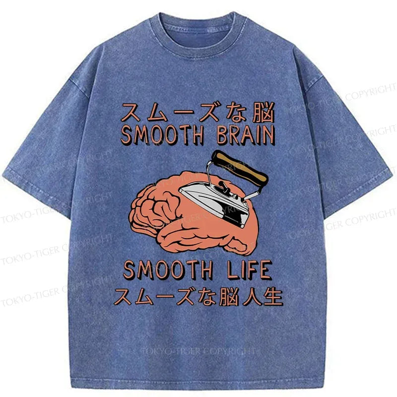 Kyoto-Lion Smooth Life Washed T-Shirt