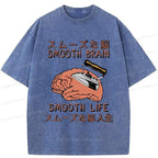 Kyoto-Lion Smooth Life Washed T-Shirt
