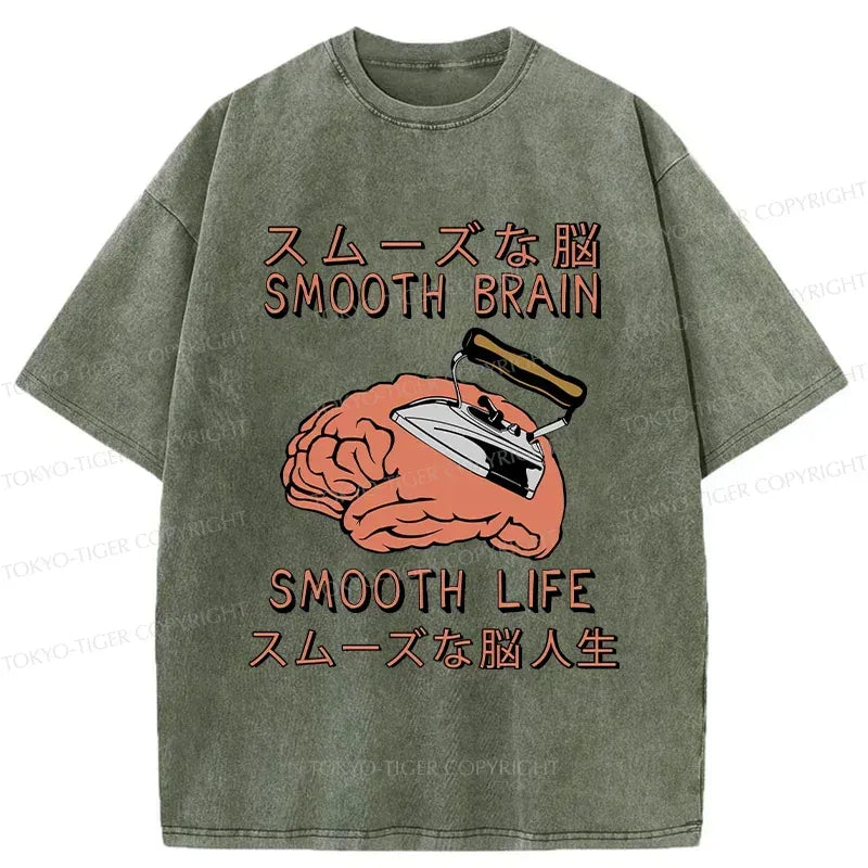 Kyoto-Lion Smooth Life Washed T-Shirt