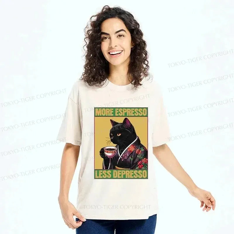 japanese washed t-shirt for daily wear