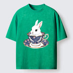 Japanese Cute Rabbit Tea Set T-Shirt