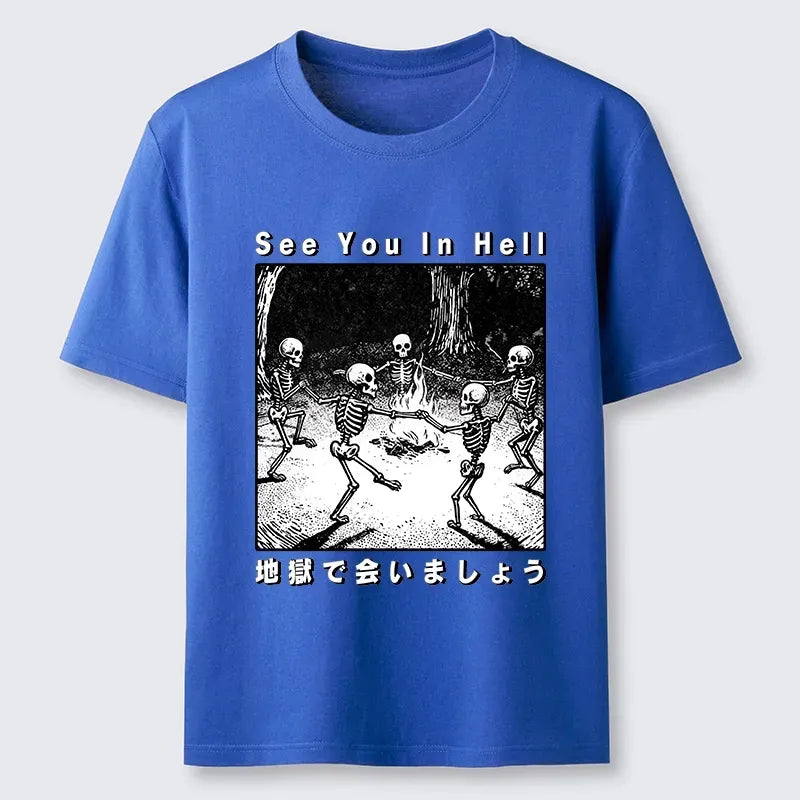 Funny skeleton classic t-shirt for party