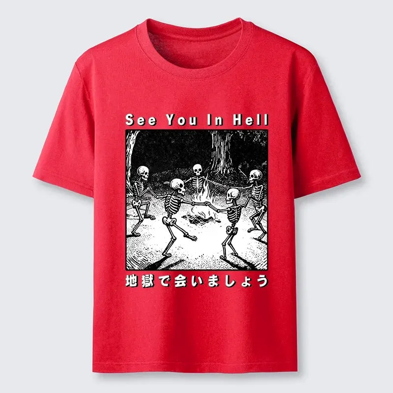 Funny skeleton classic t-shirt for party