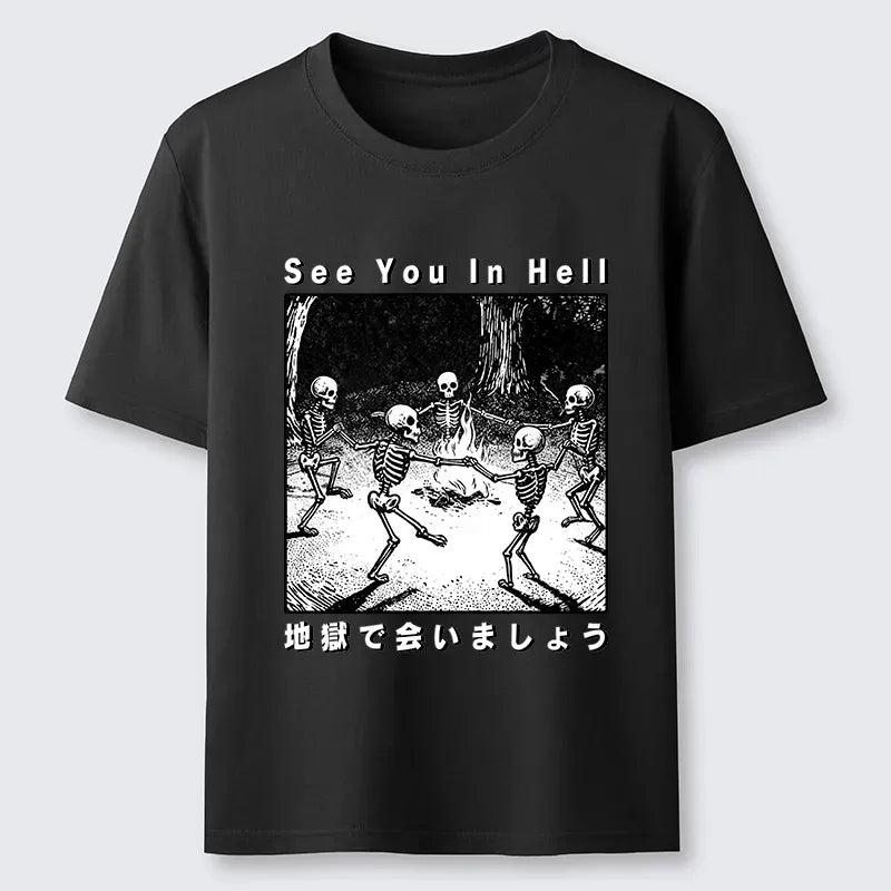 Funny skeleton classic t-shirt for party