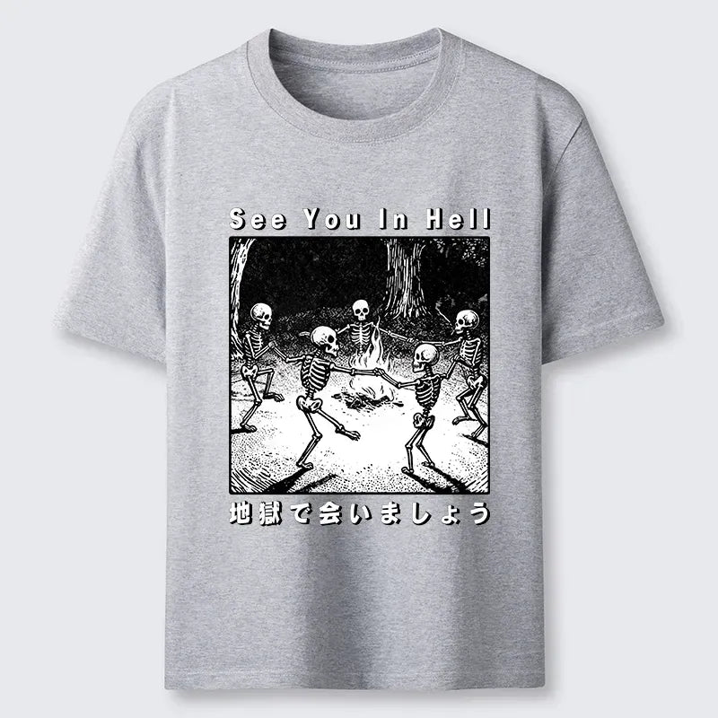 Kyoto lion Japanese streetwear tee