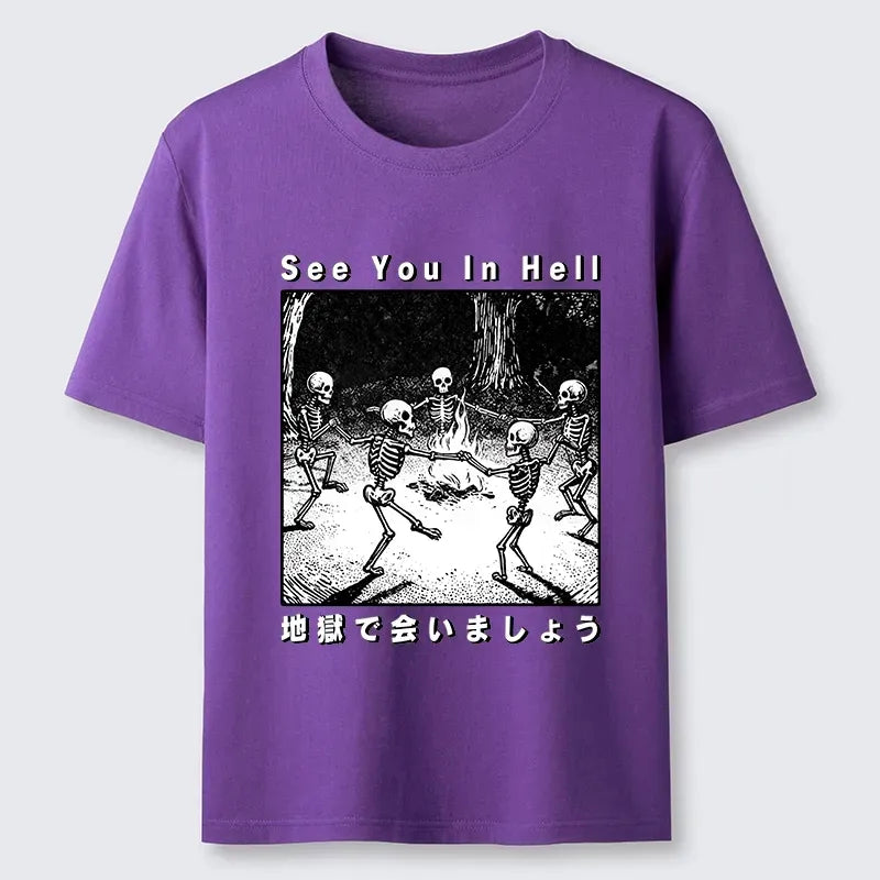 Funny skeleton classic t-shirt for party