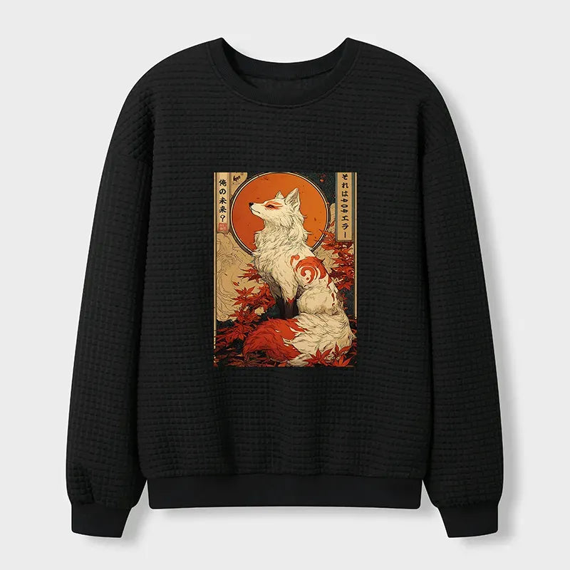 Nine Tails Fox Sweatshirt Trendy Gift Idea