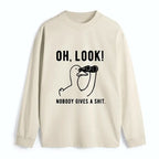 Kyoto-Lion No One Cares About The Duck Classic Long Sleeve T-Shirt