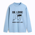 Kyoto-Lion No One Cares About The Duck Classic Long Sleeve T-Shirt