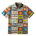 Japanese Retro Fish Button-up Shirt