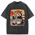 Funny Japanese Vintage Raccoon T-Shirt for Men