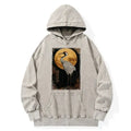 Vintage Japanese Crane Hoodie for Daily Wear
